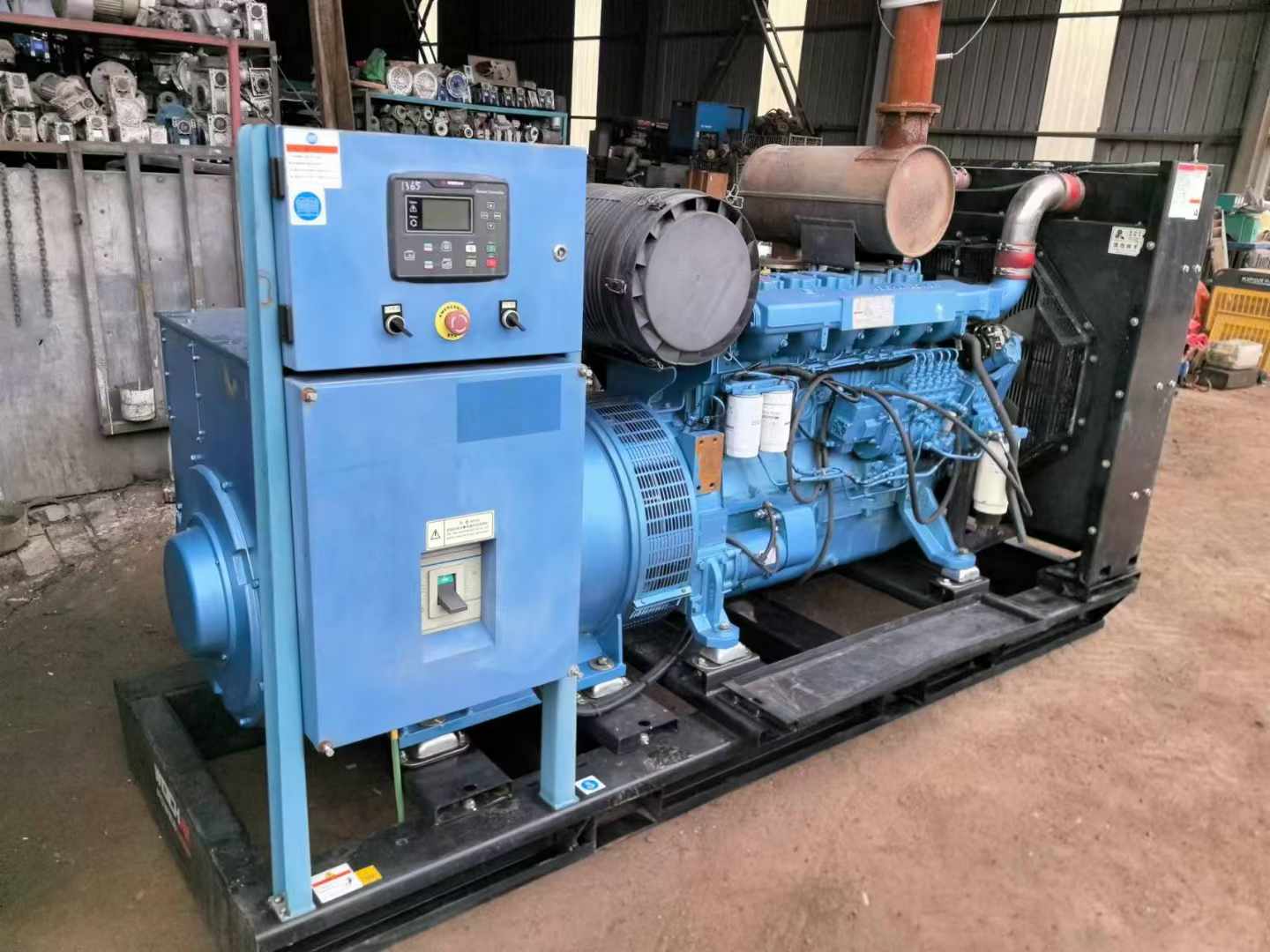 青岛500kW 柴油发电机组可带动设备功率的计算公式是什么?